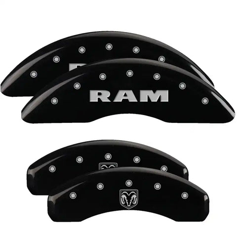 SET OF 4 CALIPER COVERS  ENGRAVED F