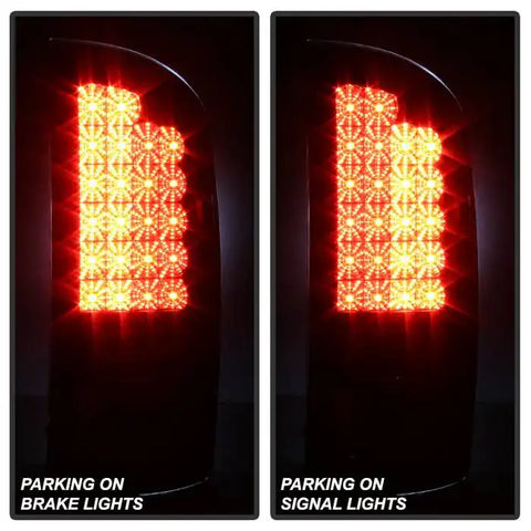Spyder Automotive 5002556 Tail Light Assembly LED Clear Lens Black Housing Uses O