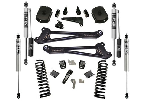 Superlift K125FX 4 Lift Kit w/ FOX 2.0 Res Shocks - 14-18 Ram 2500 4WD Diesel Radius Arms