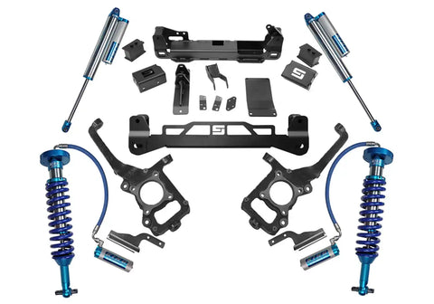 Superlift K130KG 6 King Edition Lift Kit - 21-23 F150 4WD w/Kng Frt Coilovers/King Res Rr Shocks