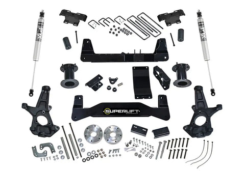 Superlift K162F 6.5 Lift Kit w/ FOX Shocks - 07-13 Silv/Sierra 1500 4WD