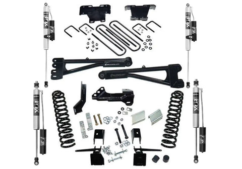 Superlift K165FX 4 Lift Kit w/ FOX 2.0 Reservoir Shocks - 17-22 F250/350 4WD Dsl Radius Arms