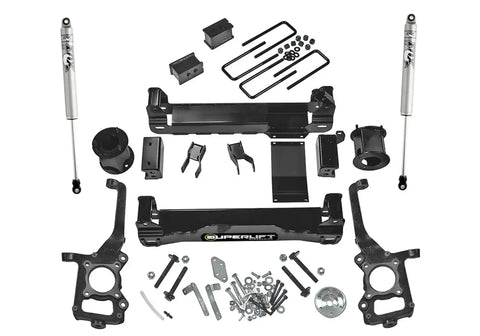 Superlift K179F 6 inch Lift Kit - 2009-2014 Ford F-150 4WD with FOX 2.0 Series Shocks
