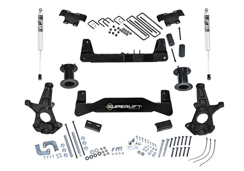 Superlift K181F 6.5 Lift Kit w/ FOX Shocks-14-18 (19 OldBody) GM1500 2WD Al or SS Cntrl Arms