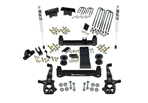Superlift K182F 6 Lift Kit w/ FOX Shocks - 19(NewBody)-22 Silv/Sierra 1500 4WD(non-Trlboss/AT4)