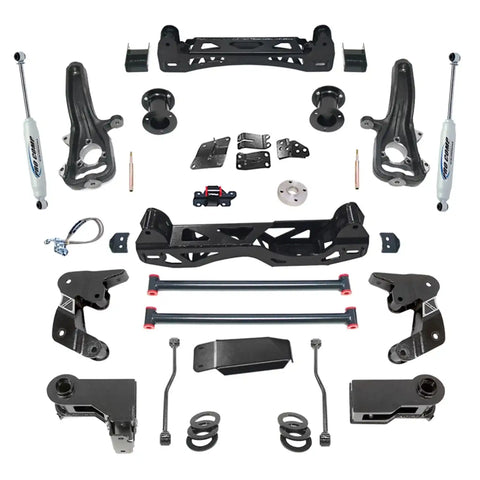 Pro Comp Suspension K2102B KIT 4IN Stage I 12-16 Dodge Ram 1500 with Front Strut Spacer/Rear ES9000 Shocks