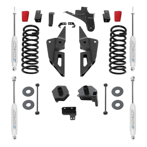 Pro Comp Suspension K2107B Front and Rear Shocks / Control Arms Axle Shafts Frame Stiffeners Brake Li