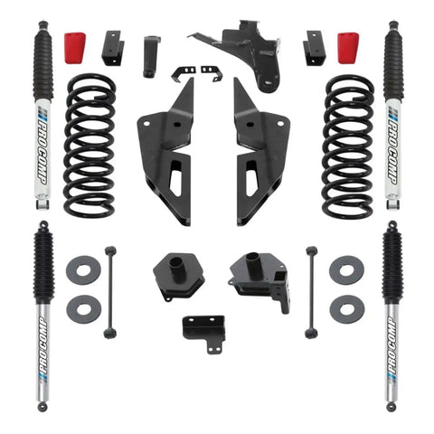 Pro Comp Suspension K2107BP KIT 4IN RAM 2500 GAS RUNNER SHOCKS