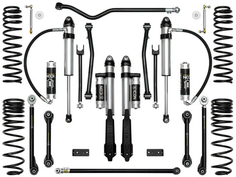 ICON Vehicle Dynamics FRDK_K22107T 20-UP GLADIATOR 2.5" STAGE 7 SUSPENSION SYSTEM (TUBULAR)