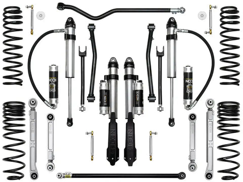 ICON Vehicle Dynamics FRDK_K22108 20-UP GLADIATOR 2.5" STAGE 8 SUSPENSION SYSTEM (BILLET)