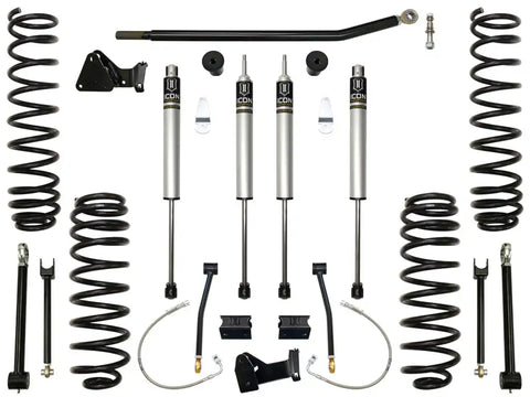 ICON Vehicle Dynamics FRDK_K24001 07-18 JEEP JK 4.5" STAGE 1 SUSPENSION SYSTEM