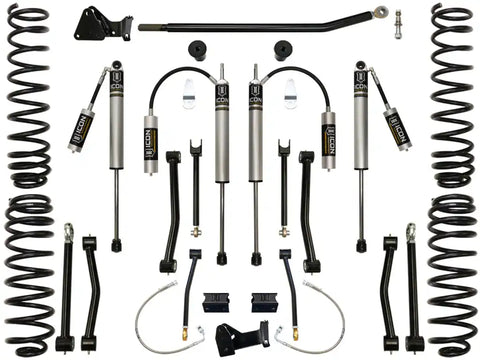 ICON Vehicle Dynamics FRDK_K24002 07-18 JEEP JK 4.5" STAGE 2 SUSPENSION SYSTEM