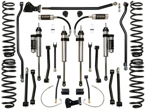 ICON Vehicle Dynamics FRDK_K24003 07-18 JEEP JK 4.5" STAGE 3 SUSPENSION SYSTEM