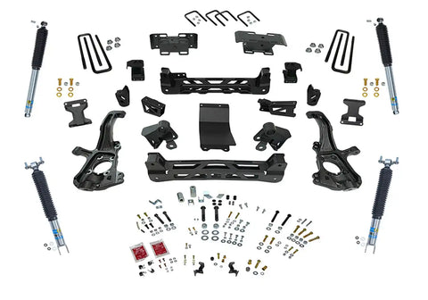 Superlift K255B 6 Lift Kit - 20-22 Silv/Sierra 2500/3500HD 4WD Knuckle w/ Bilstein Shocks