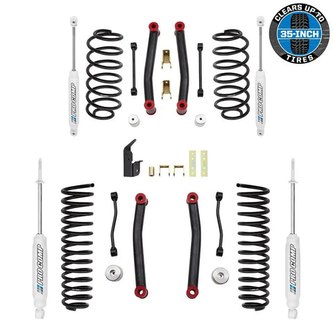 Pro Comp Suspension K3076B 4 Inch Short Arm Lift Kit With ES3000 Shocks
