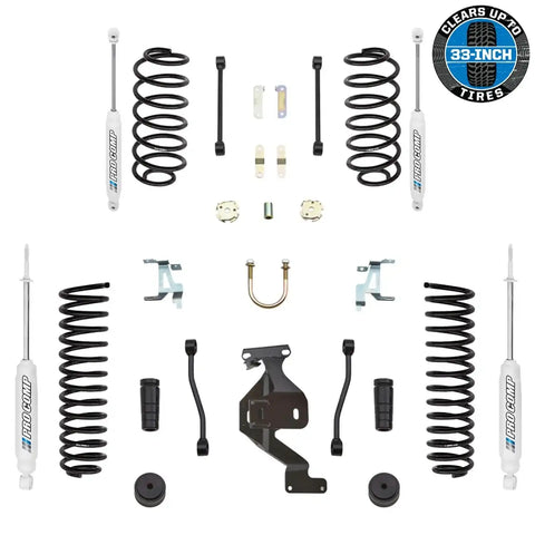 Pro Comp Suspension K3086B Kit 4In 07-18 JK 2Dr 4WD Coil/ Es9