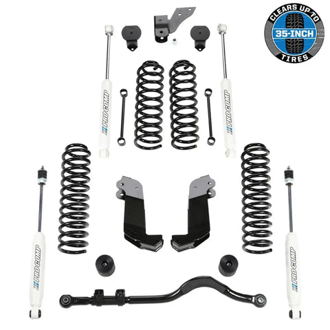 Pro Comp Suspension K3107B JK 3.5 Inch Stage I Lift Kit With ES9000 Shocks