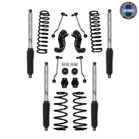 Pro Comp Suspension K3111BP JL 2.5 Short Arm Lift Kit W/ Runner Shocks