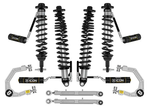ICON Vehicle Dynamics FRDK_K40015 ICON 2021-2023 Bronco Sasquatch 2-3" Lift Stage 5 Suspension System Billet UCA