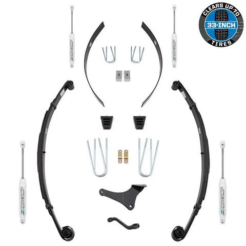 Pro Comp Suspension K4013B 4 Inch Lift Kit With ES9000 Shocks