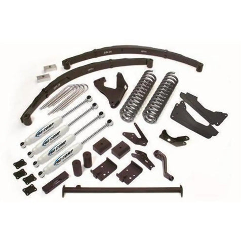 Pro Comp Suspension K4035BP KIT 6IN Stage I 05-07 Ford F250/F350 4WD Gas with Front/Rear Runner Shocks