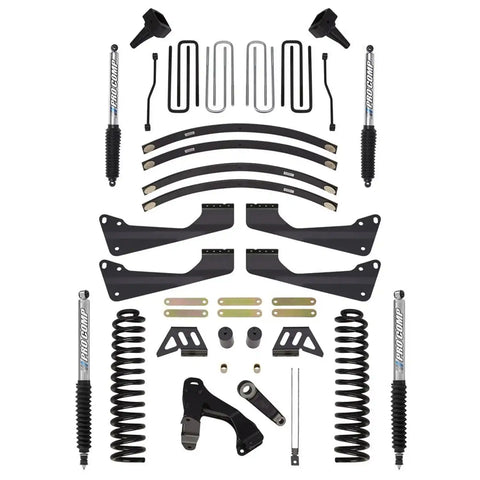 Pro Comp Suspension K4178BP KIT 6IN Stage II 11-15 Ford F250 4WD Diesel with Front/Rear Runner Shocks