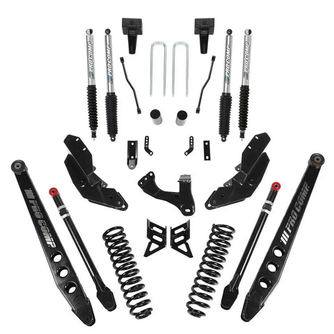 Pro Comp Suspension K4212BP Kit 4 17-Current Ford Super Duty 4Link Radius Arm/ Block/ Zx