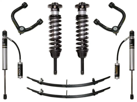 ICON Vehicle Dynamics K53003T ICON 2005-2015 Toyota Tacoma 0-3.5" Lift/2016-2023 Tacoma 0-2.75" Lift Stage 3 Suspension System Tubular UCA