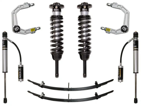 ICON Vehicle Dynamics K53003 ICON 2005-2015 Toyota Tacoma 0-3.5" Lift/2016-2023 Tacoma 0-2.75" Lift Stage 3 Suspension System Billet UCA