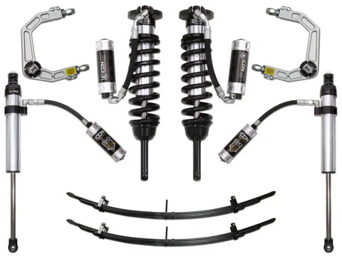 ICON Vehicle Dynamics FRDK_K53006 ICON 2005-2015 Toyota Tacoma 0-3.5" Lift/2016-2023 Tacoma 0-2.75" Lift Stage 6 Suspension System Billet UCA