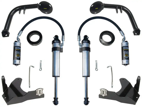 ICON Vehicle Dynamics FRDK_K53122 ICON 2010-2023 Toyota 4Runner/2010-2014 Toyota FJ Cruiser Stage 2 S2 Secondary Shock Upgrade System