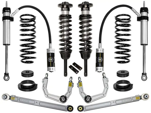ICON Vehicle Dynamics FRDK_K53174 03-09 GX470 0-3.5" STAGE 4 SUSPENSION SYSTEM W BILLET UCA