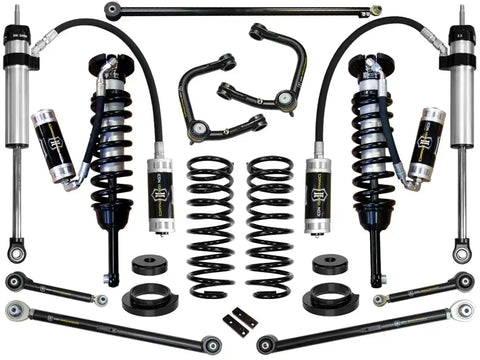 ICON Vehicle Dynamics FRDK_K53176T 03-09 GX470 0-3.5" STAGE 6 SUSPENSION SYSTEM W TUBULAR UCA