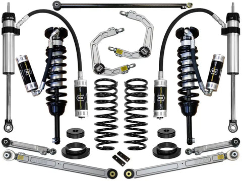 ICON Vehicle Dynamics FRDK_K53176 03-09 GX470 0-3.5" STAGE 6 SUSPENSION SYSTEM W BILLET UCA