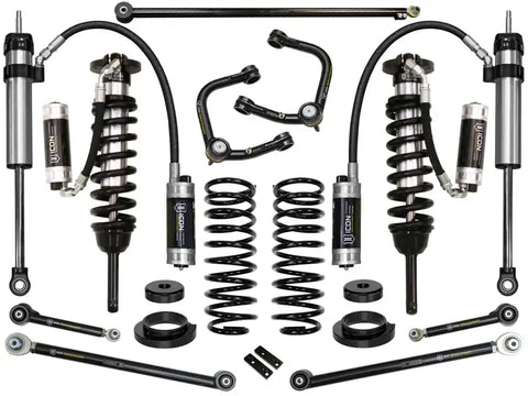 ICON Vehicle Dynamics FRDK_K53177T 03-09 GX470 0-3.5" STAGE 7 SUSPENSION SYSTEM W TUBULAR UCA