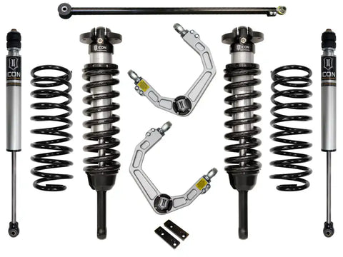 ICON Vehicle Dynamics FRDK_K53182 10-UP GX460 0-3.5" STAGE 2 SUSPENSION SYSTEM W BILLET UCA