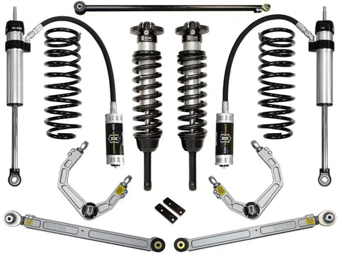 ICON Vehicle Dynamics FRDK_K53184 10-UP GX460 0-3.5" STAGE 4 SUSPENSION SYSTEM W BILLET UCA