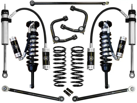 ICON Vehicle Dynamics FRDK_K53185T 10-UP GX460 0-3.5" STAGE 5 SUSPENSION SYSTEM W TUBULAR UCA