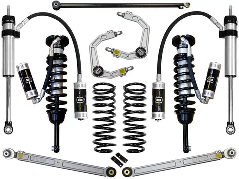 ICON Vehicle Dynamics FRDK_K53185 10-UP GX460 0-3.5" STAGE 5 SUSPENSION SYSTEM W BILLET UCA