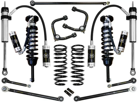 ICON Vehicle Dynamics FRDK_K53186T 10-UP GX460 0-3.5" STAGE 6 SUSPENSION SYSTEM W TUBULAR UCA