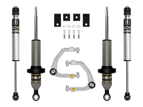 ICON Vehicle Dynamics FRDK_K53192 ICON 22-23 Toyota Tundra 0-3" Lift Stage 2 2.5 EXP Suspension System Billet