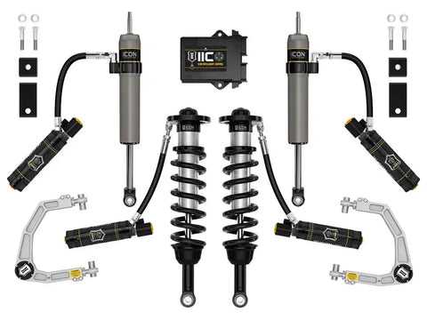 ICON Vehicle Dynamics FRDK_K53202 ICON 22-23 Toyota Tundra 1.25-3.5" Lift Stage 12 2.5 Suspension System Billet