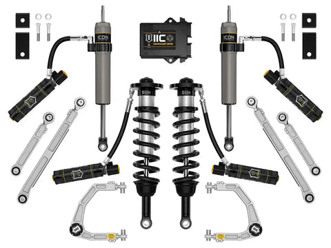 ICON Vehicle Dynamics FRDK_K53203 ICON 22-23 Toyota Tundra 2-3.5" Lift Stage 13 2.5 Suspension System Billet