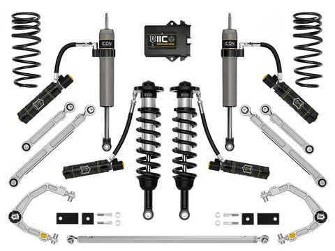 ICON Vehicle Dynamics FRDK_K53204 ICON 22-23 Toyota Tundra 1.25-3.5" Lift Stage 14 2.5 Suspension System Billet