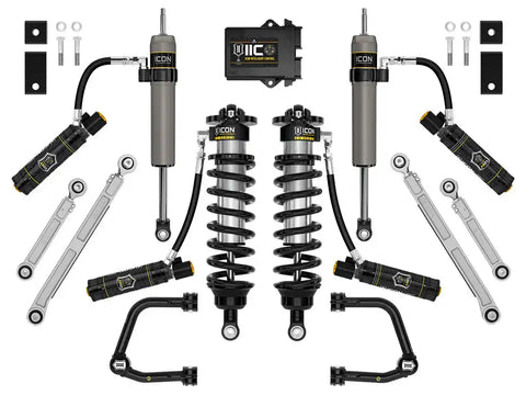 ICON Vehicle Dynamics FRDK_K53214T ICON 22-23 Toyota Tundra 2-3.25" Lift Stage 4 3.0 Suspension System Tubular