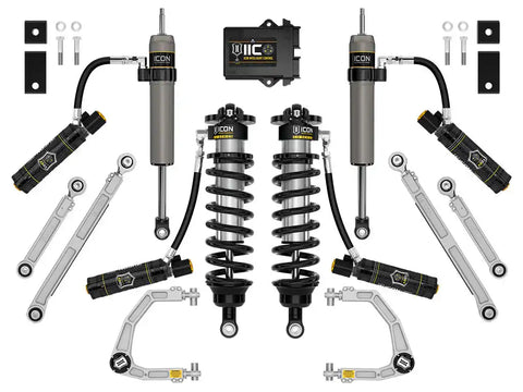 ICON Vehicle Dynamics FRDK_K53214 ICON 22-23 Toyota Tundra 1.25-3.25" Lift Stage 4 3.0 Suspension System Billet