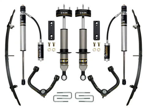 ICON Vehicle Dynamics FRDK_K53222T ICON 2005-2023 Toyota Tacoma 0-2" Lift Stage 3 EXP Suspension System Tubular UCA