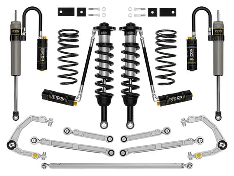 ICON Vehicle Dynamics FRDK_K53240 ICON 2023 Toyota Sequoia 3-4.5" Lift Stage 10 Suspension System Billet