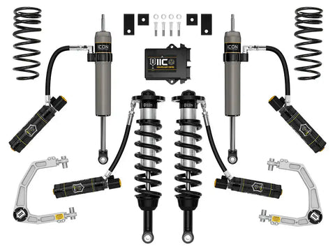 ICON Vehicle Dynamics FRDK_K53241 ICON 2023 Toyota Sequoia 3-4.5" Lift Stage 11 Suspension System Billet