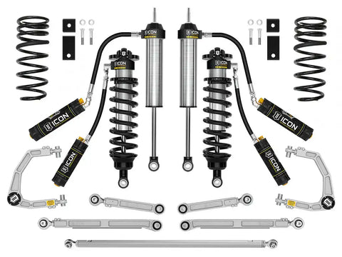 ICON Vehicle Dynamics FRDK_K53252 ICON 2023 Toyota Sequoia 3-4.25" Lift Stage 2 3.0 Suspension System Billet